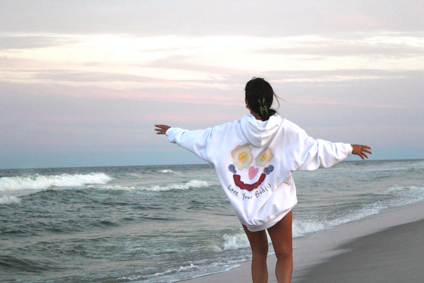 Body Love Original Hoodie - White