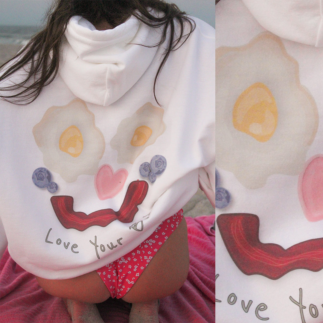 Original Body Love Hoodie - White