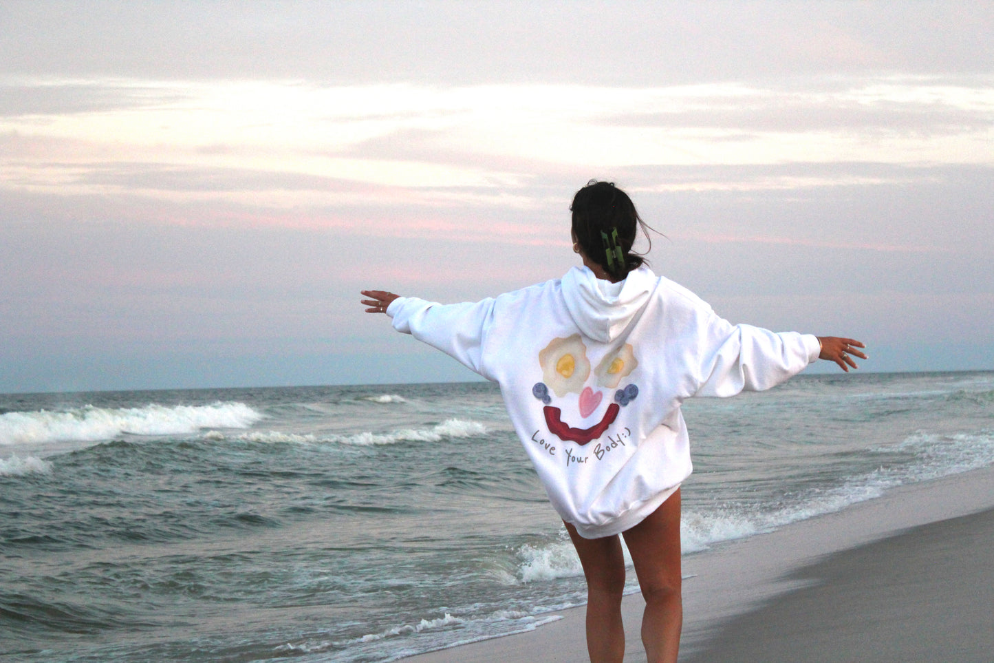 Original Body Love Hoodie - White