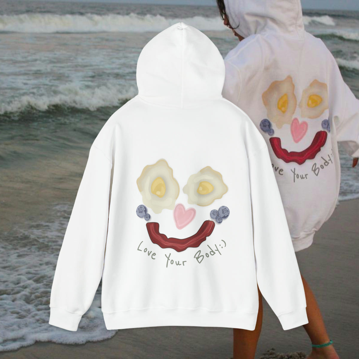 Original Body Love Hoodie - White