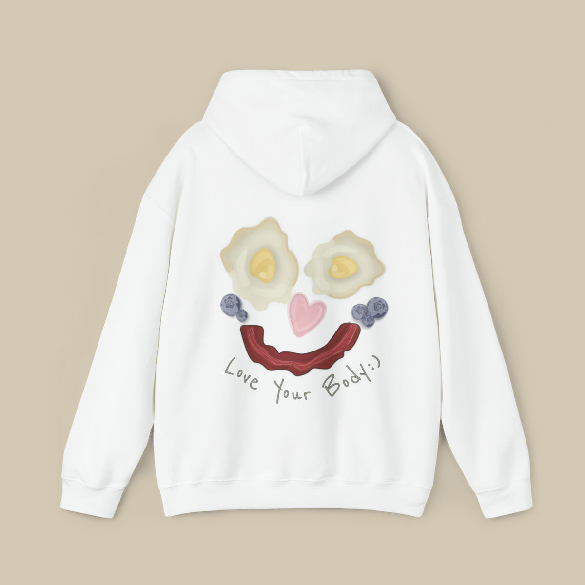 Original Body Love Hoodie - White